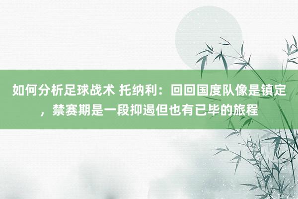 如何分析足球战术 托纳利：回回国度队像是镇定，禁赛期是一段抑遏但也有已毕的旅程