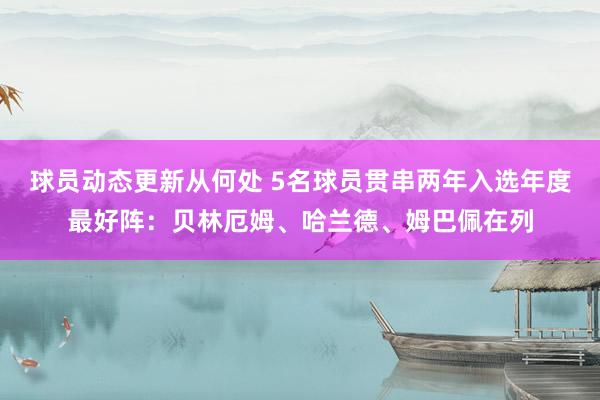 球员动态更新从何处 5名球员贯串两年入选年度最好阵：贝林厄姆、哈兰德、姆巴佩在列