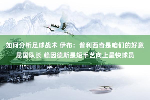 如何分析足球战术 伊布：普利西奇是咱们的好意思国队长 赖因德斯是短手艺向上最快球员